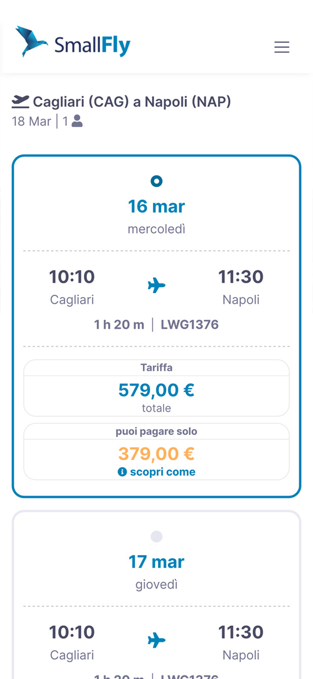 App screen